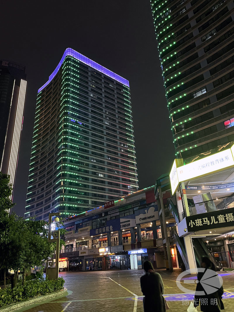 酒店景觀照明工程實拍圖